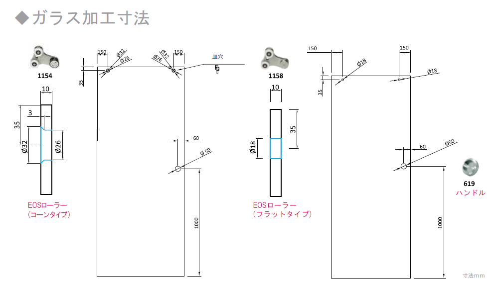 スライドドア,ＥＯＳ 金物セット